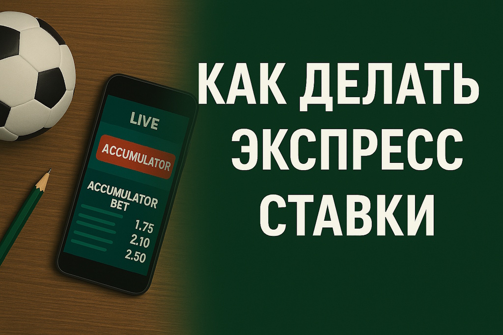 Как делать экспресс-ставки: руководство для начинающих